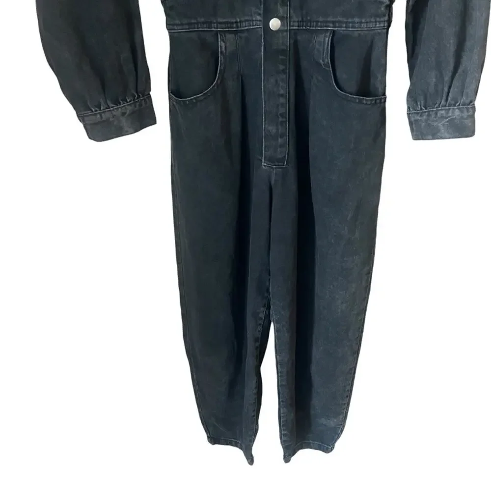 Zara Women's Black Long Sleeve Size XS Jumpsuit